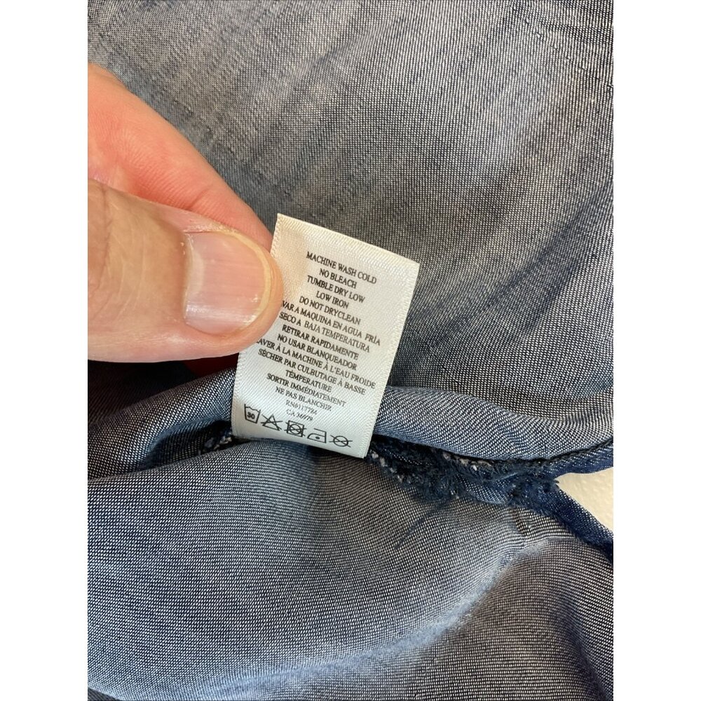 Rails Courtney Chambray Released Hem Button Up Sh… - image 6